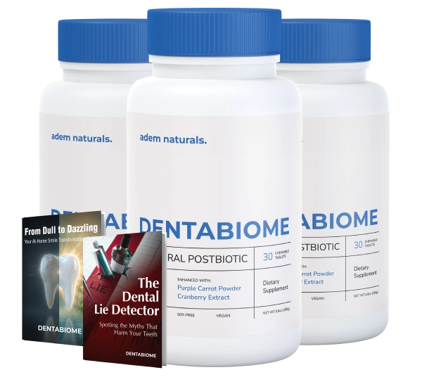 DentaBiome 3 bottle package with bonuses